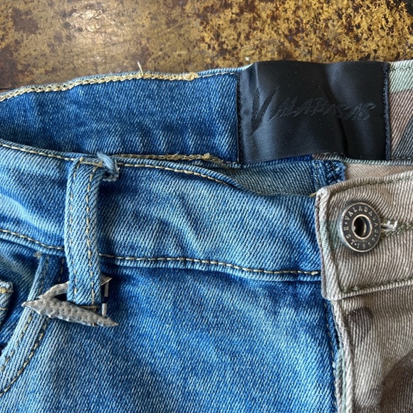 Valabasas Patchwork Camo Contrast Jeans - Picture 3 of 5
